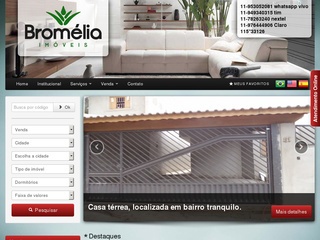 Site imobiliário